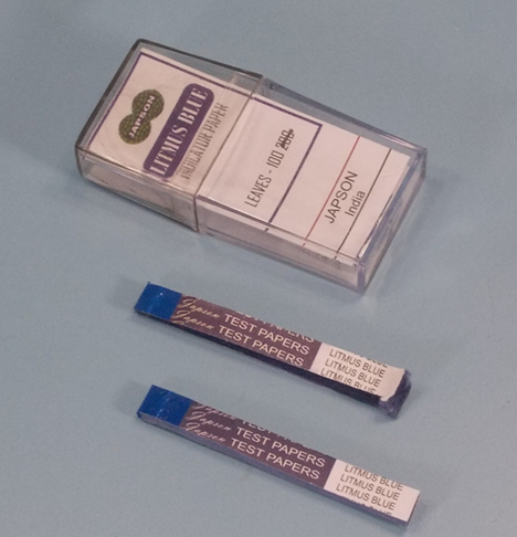 RED LITMUS PAPER