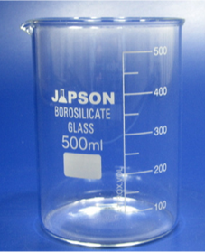 GLASS BEAKER LOW FORM