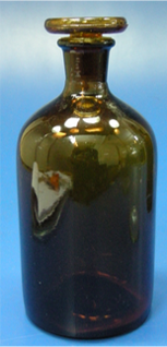 REAGENT BOTTLE BROWN GLASS
