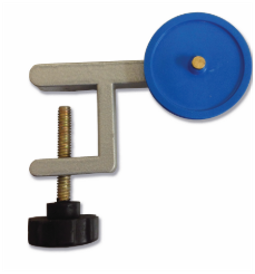 Fixed Single Pulley Made of Aluminum with Bench Hook