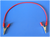 RED CONNECTION WIRES WITH CROCODILE CLIPS