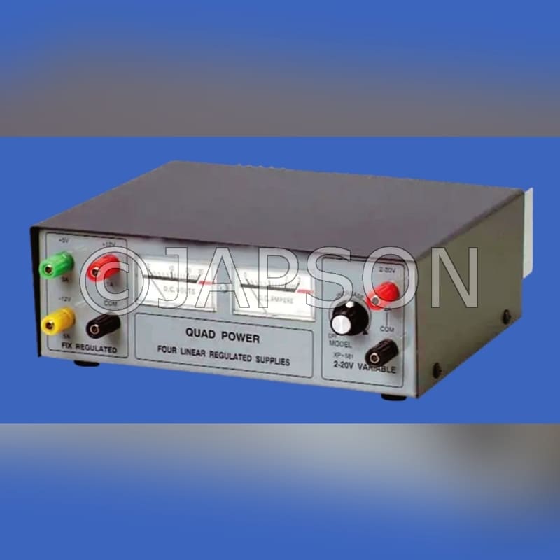 4-WAY DC REGULATED POWER SUPPLY