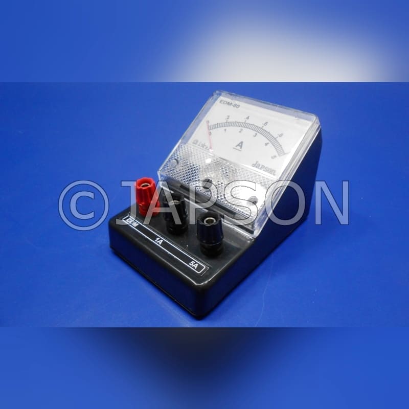 AMMETER, DUAL SCALE, MOVING COIL