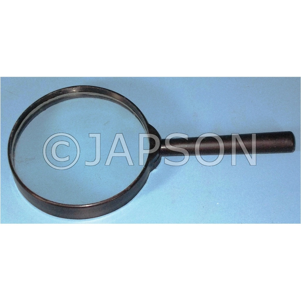 HAND LENS WITH BLACK PLASTIC CASE