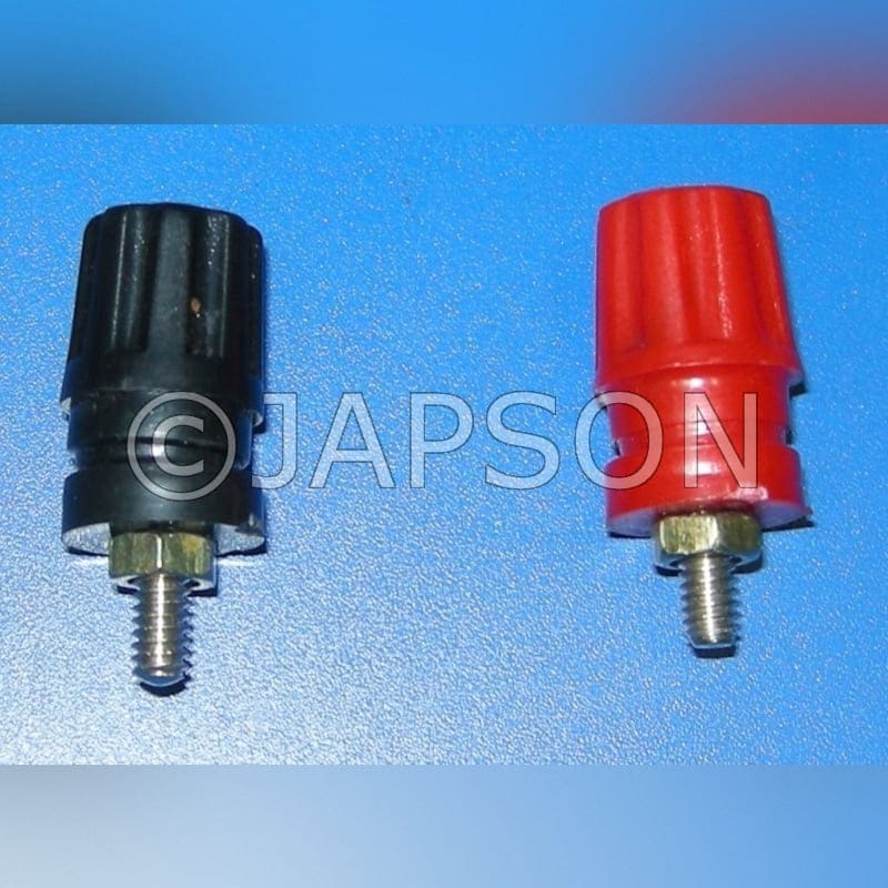 INSULATED 4 MM SOCKET TERMINALS