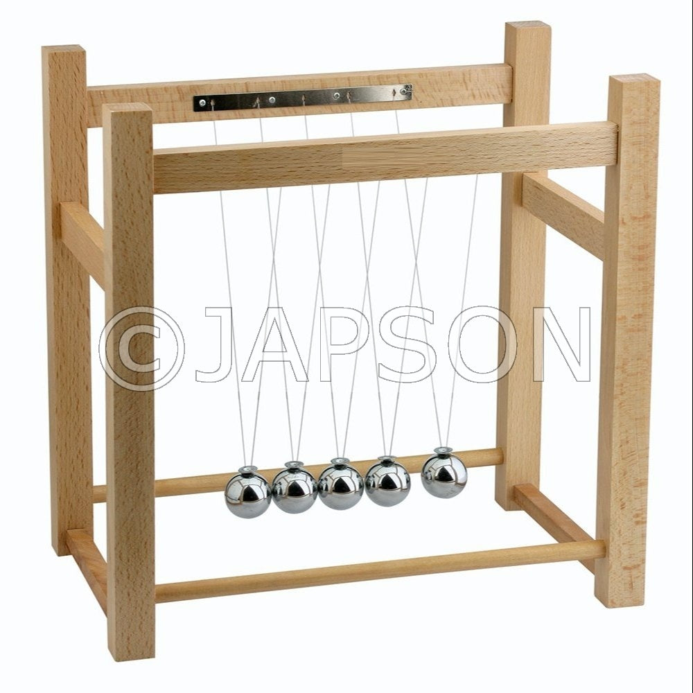 NEWTON CRADLE, WOODEN