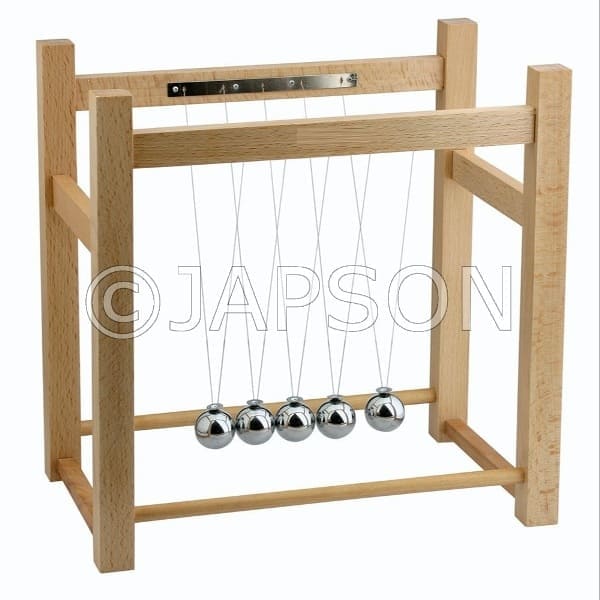 NEWTON CRADLE, WOODEN