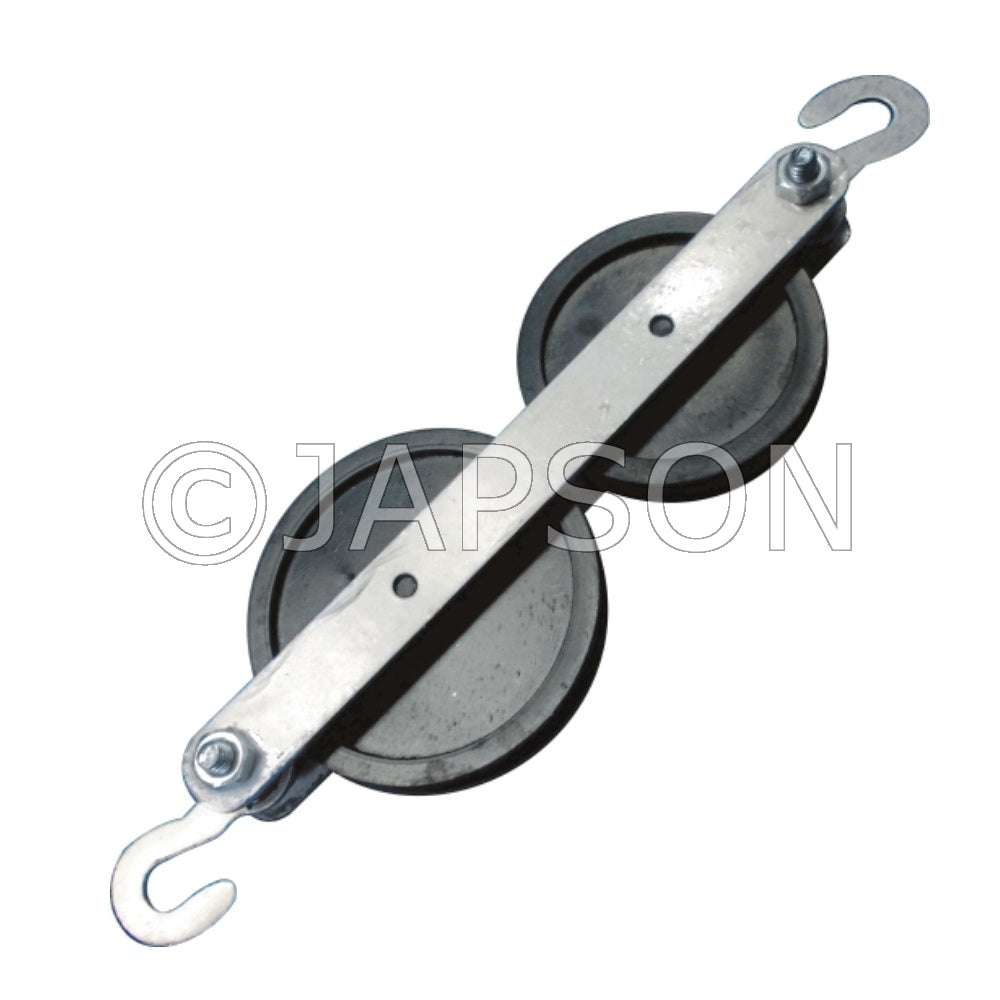 PULLEY DOUBLE IN LINE
