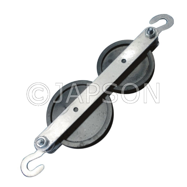 PULLEY DOUBLE IN LINE