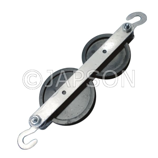 PULLEY DOUBLE IN LINE