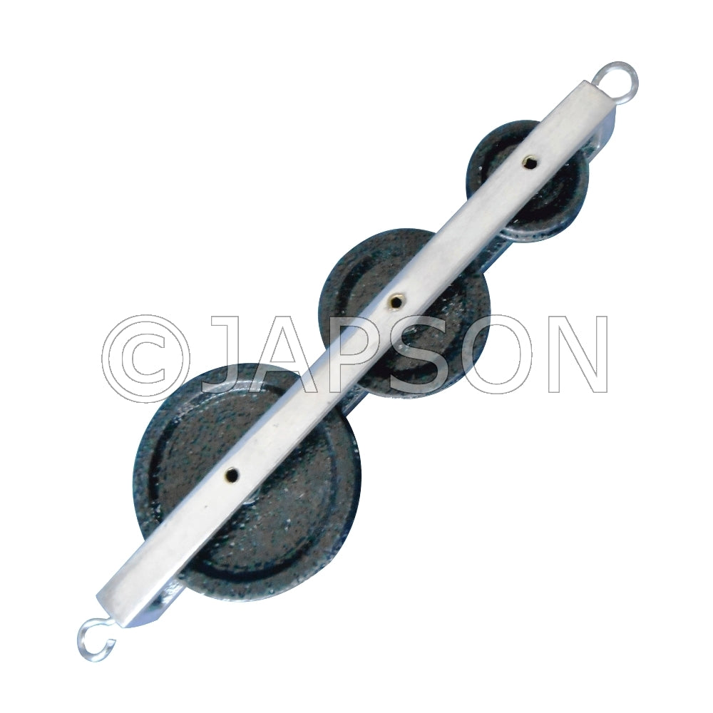 PULLEY TRIPLE IN LINE