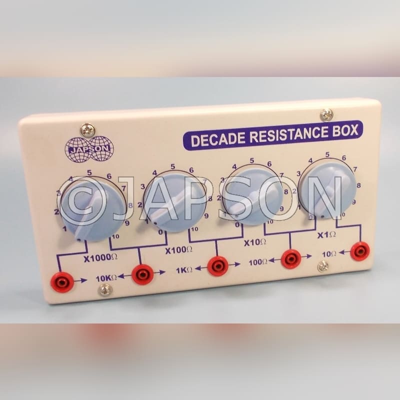RESISTANCE BOX, DECADE PATTERN (FOUR DIALS)