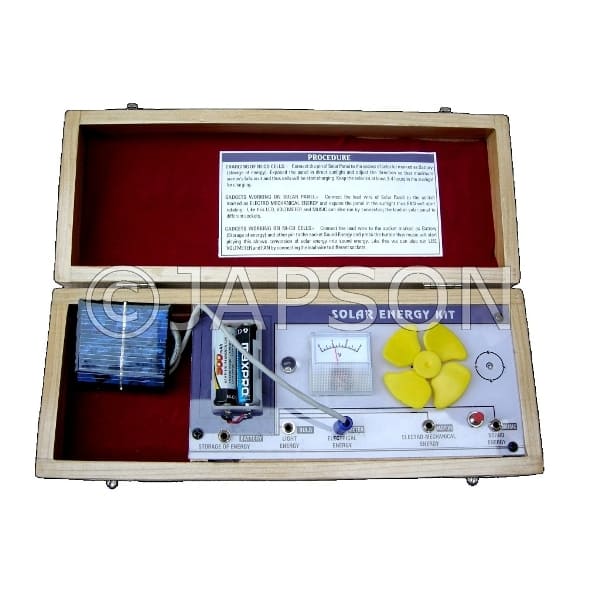 SOLAR ENERGY KIT - TRANSFORMATION OF ENERGY KIT