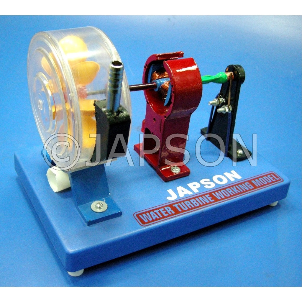 WATER TURBINE WITH DYNAMO MODEL