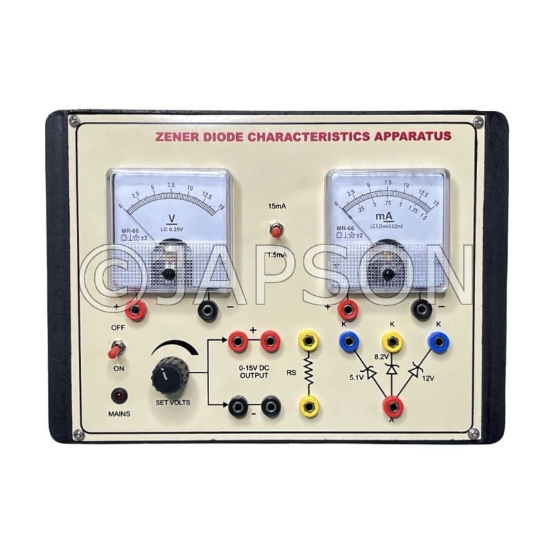 ZENER DIODE CHARACTERISTICS APPARATUS