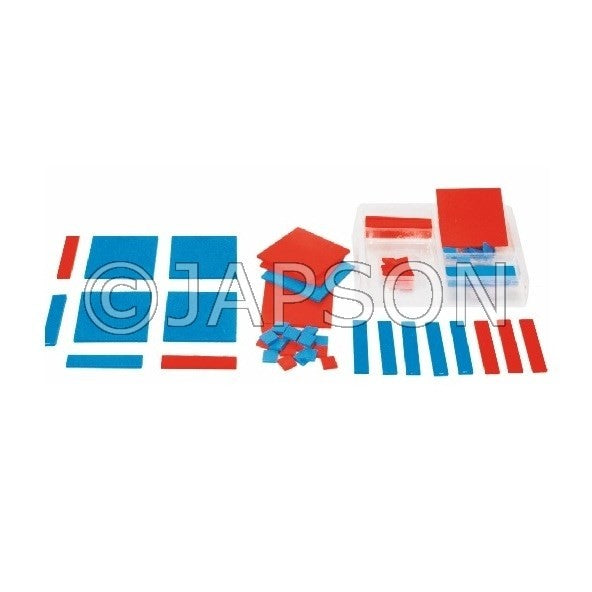 Algebra Tiles for School Maths Lab