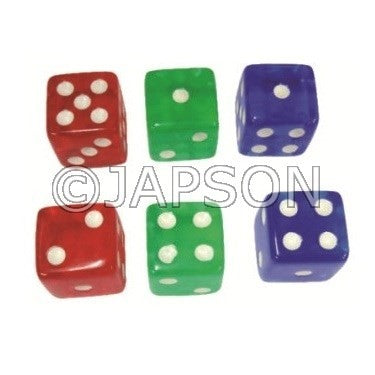 Dice for School Maths Lab