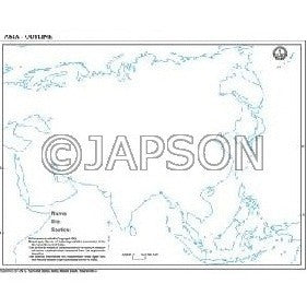 Desk Outline Maps, School Education