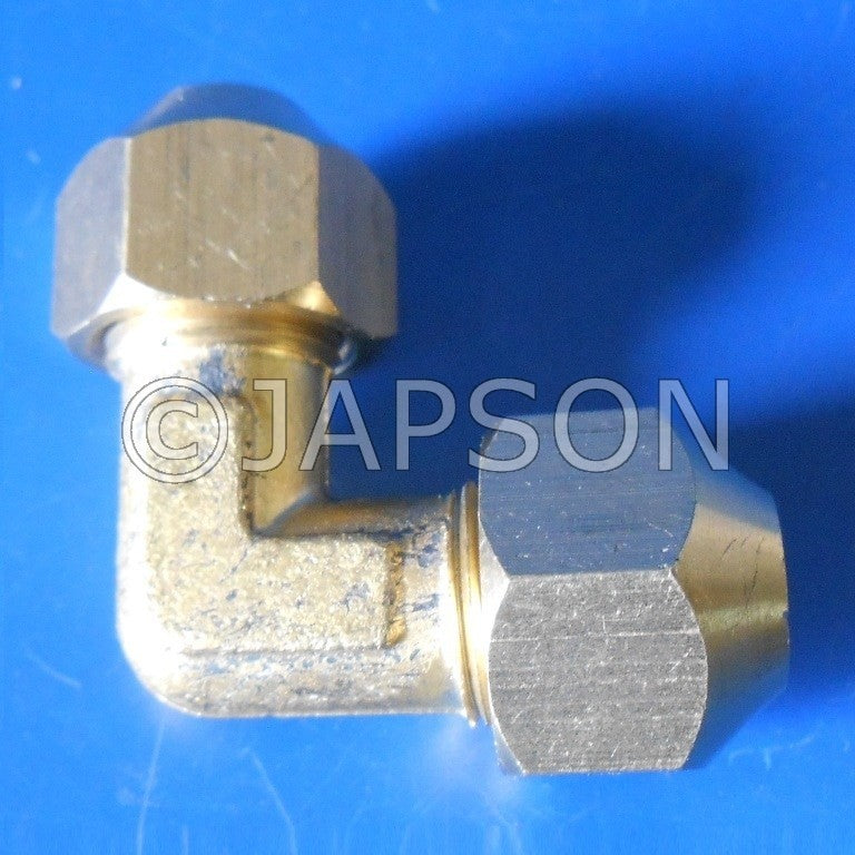 Elbow L Joint, Brass