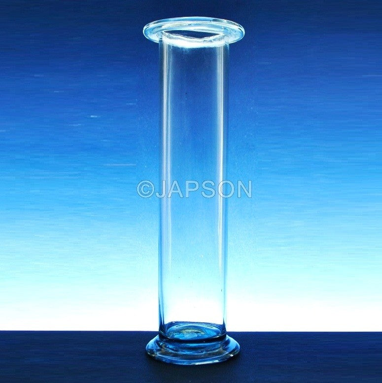 Gas Jar With Ground Flange and Foot