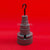 Masses (Weights) Set, Slotted, Iron, Hammer Tone Paint