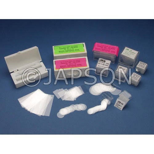 Micro Cover Glasses for Microscope - Square, Circular and Rectangular