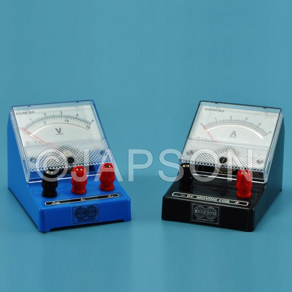 Moving Coil Meter, Rectangular Dial, Front Terminal (Ammeters, Milli-Ammeters, Micro-Ammeters, Voltmeters and Galvanometer)