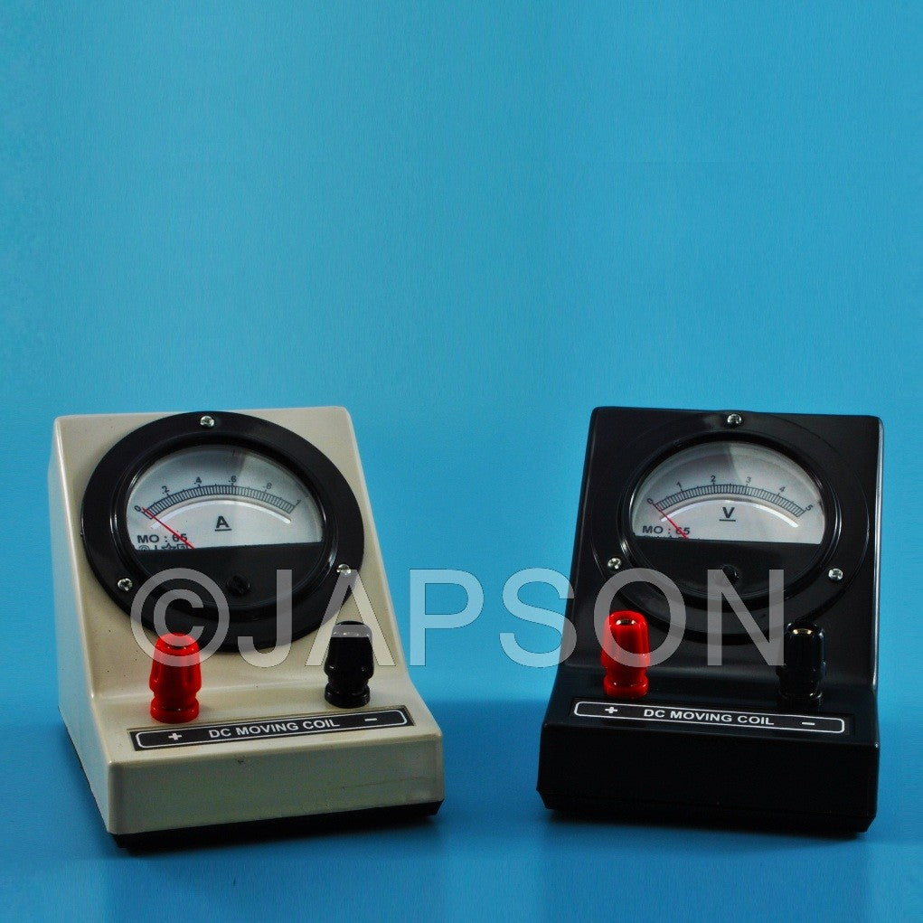 Moving Coil Meter, Round Dial, Front Terminal (Ammeters, Milli-Ammeters, Micro-Ammeters, Voltmeters and Galvanometer)