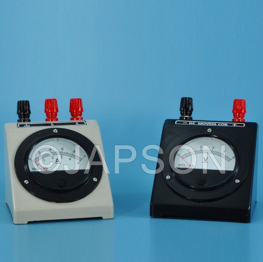 Moving Coil Meter, Round Dial, Top Terminal (Ammeters, Milli-Ammeters, Micro-Ammeters, Voltmeters and Galvanometer)
