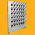 Peg Board, Euro, Stainless Steel, for Pharma & Lab