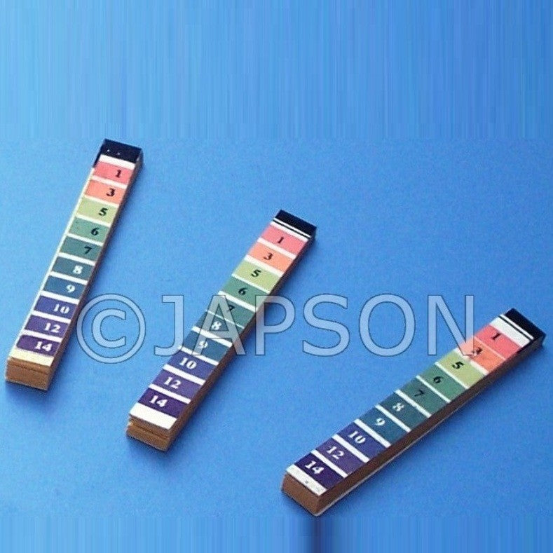pH Indicator Paper (1 to 14) - Packs and Rolls