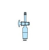 Receiver Adapter, Vertical With Vacuum Connection