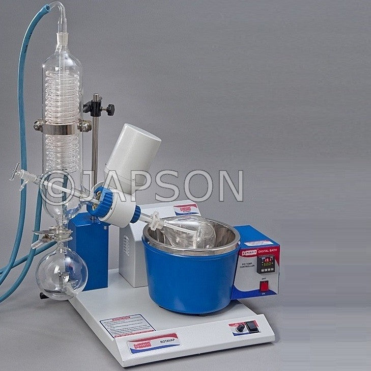 Rotary Vacuum Evaporator, Vertical Condenser, Digital Temperature Cont ...