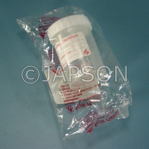 Sterile Sample Container 100ml, Sterile individual pack – japson.com