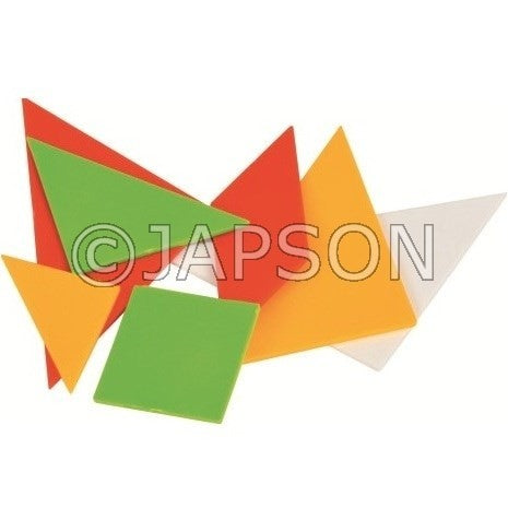 Tangram (Plastic) for School Maths Lab