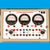 UJT Characteristics Apparatus with Regulated Power Supplies