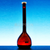 Volumetric Flask, Amber