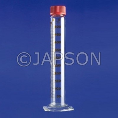 Cylinder, Measuring, With Screw Cap