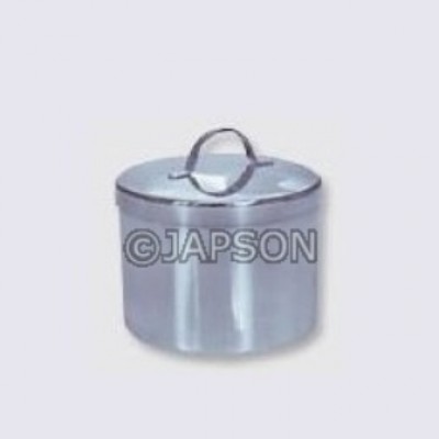 Ointment Jar, Stainless Steel