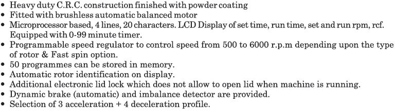 Centrifuge, Laboratory, Brushless, High Capacity, 6000 R.P.M ...